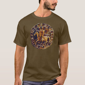 Camiseta Sello medieval de los Caballeros Templarios