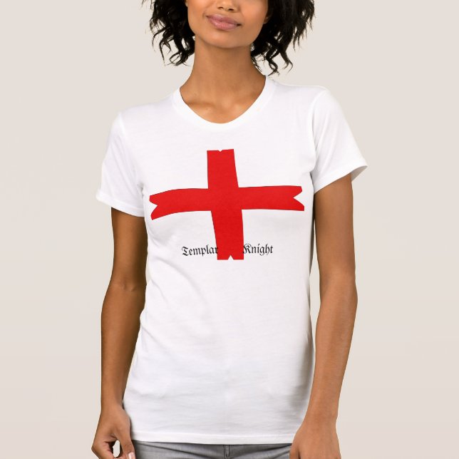 Camiseta Sello medieval de los Caballeros Templarios (Anverso)