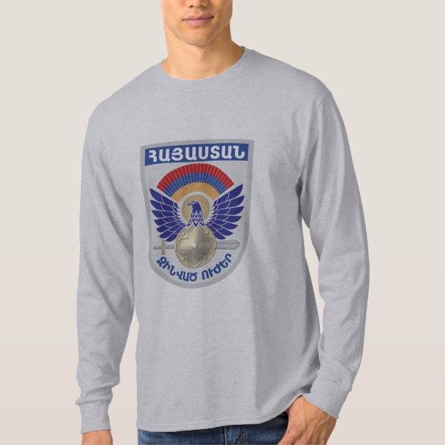 Camiseta Sello militar armenio (Anverso)
