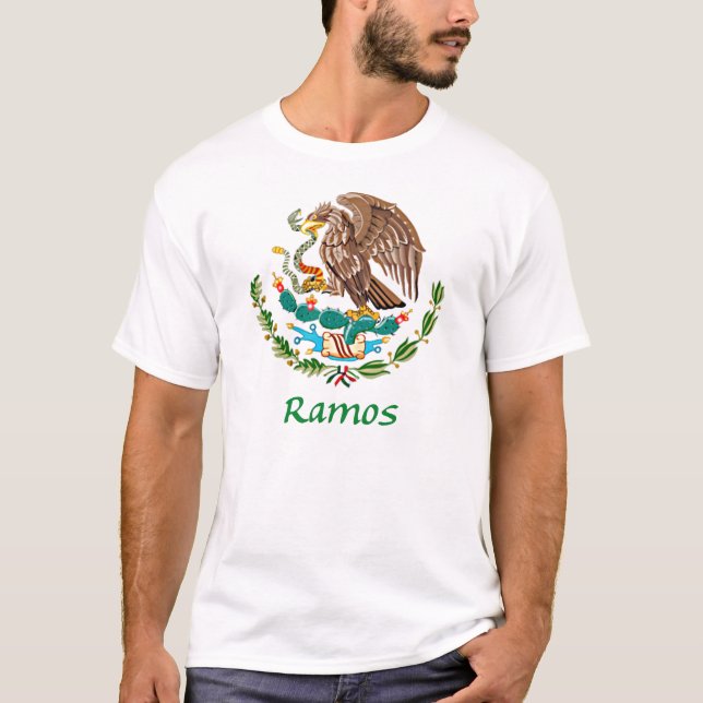 Camiseta Sello nacional mexicano de Ramos (Anverso)