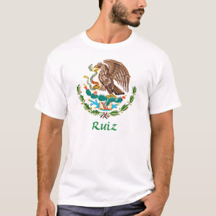 Camiseta Sello nacional mexicano de Ruiz