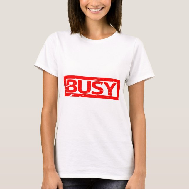 Camiseta Sello ocupado (Anverso)