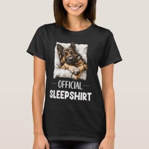 Camiseta Sello oficial del Pastor Alemán Sleepshirt Perro L
