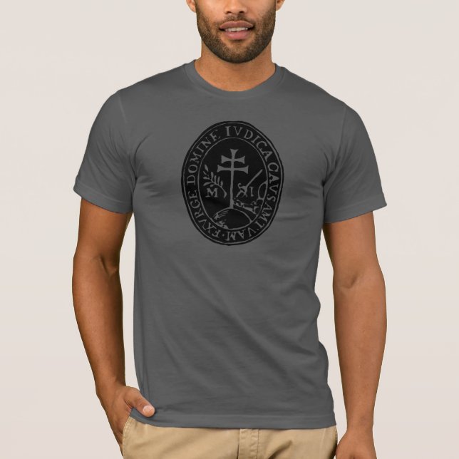 Camiseta Sello: Oficina santa de la inquisición (nueva (Anverso)