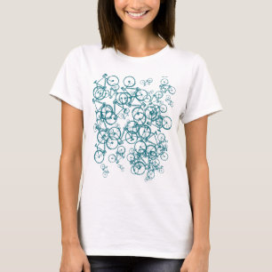 Camiseta sello original de ciclismo para ella