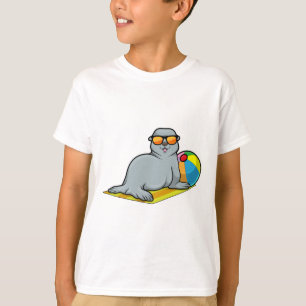 Camiseta Sello para tomar el sol con waterpolo