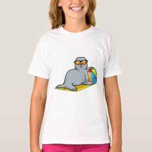 Camiseta Sello para tomar el sol con waterpolo