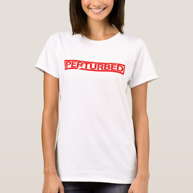 Camiseta Sello perturbado (Anverso)