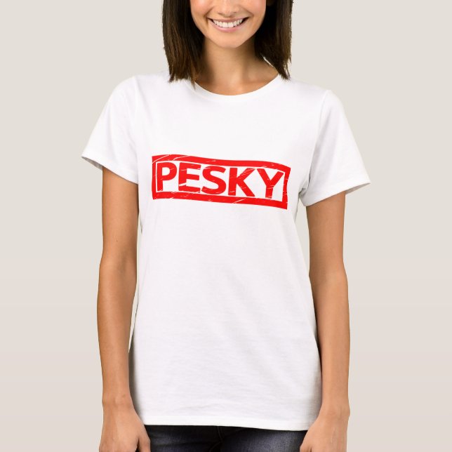 Camiseta Sello Pesky (Anverso)