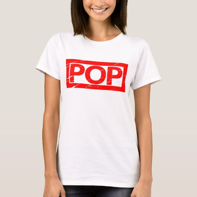 Camiseta Sello pop (Anverso)