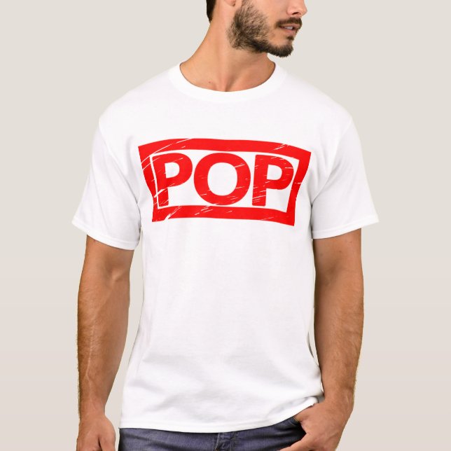Camiseta Sello pop (Anverso)