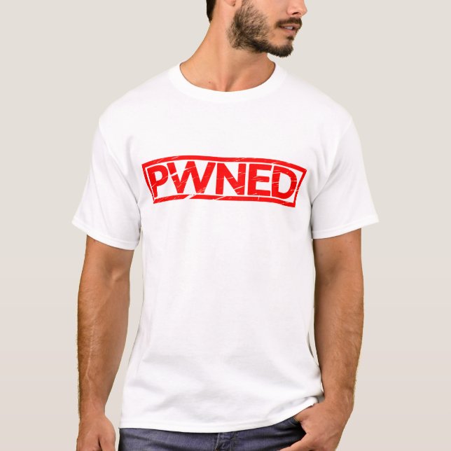 Camiseta Sello Pwned (Anverso)