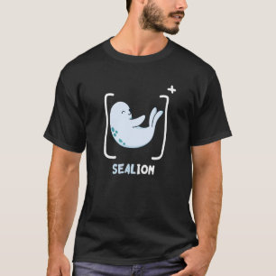 Camiseta Sello Química Ion Física Pun Agua Sellante Animal