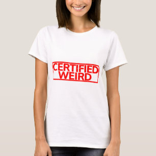 Camiseta Sello raro certificado