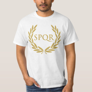 Camiseta Sello romano del senado de Roma SPQR