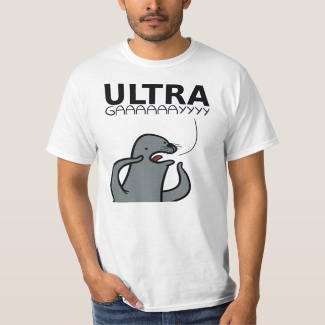 CAMISETA SELLO ULTRA GAY (Anverso)