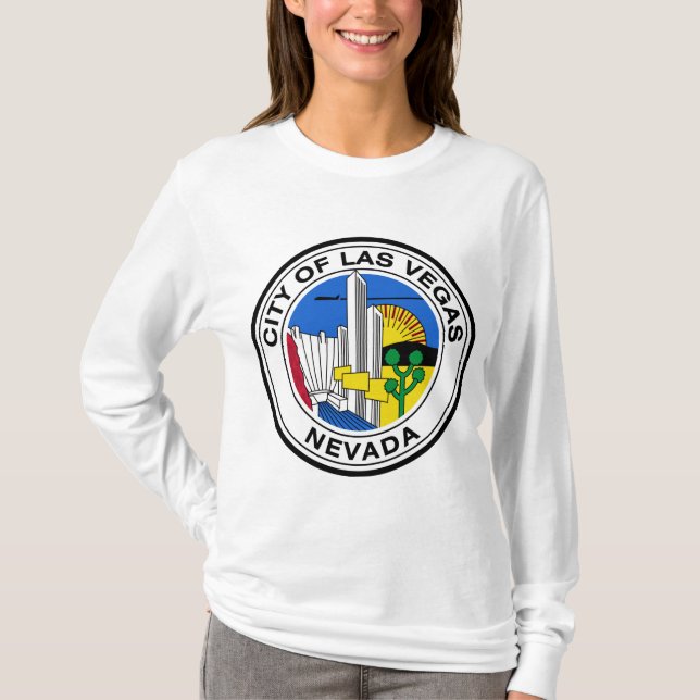 Camiseta Sello urbano de Las Vegas (Nevada) (Anverso)