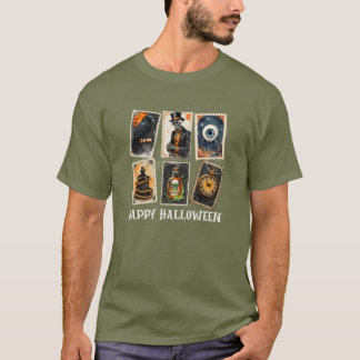 Camiseta Sello vintage gótico de Halloween
