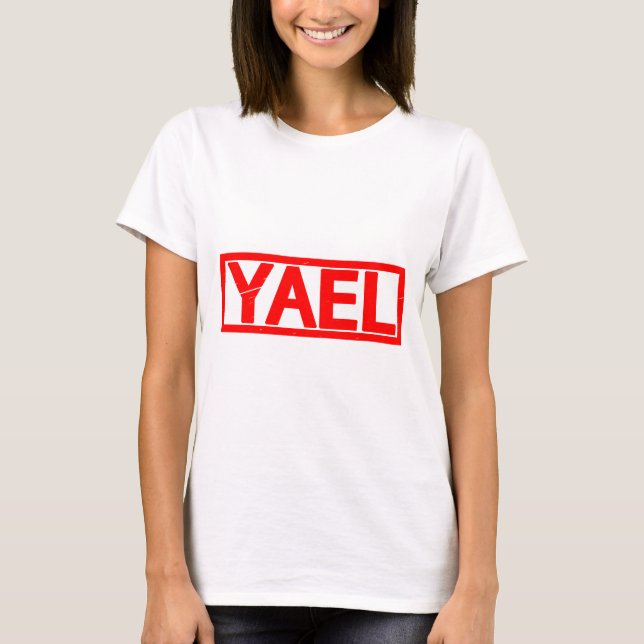 Camiseta Sello Yael (Anverso)
