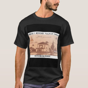 Camiseta sellos antiguos morroco marrakech