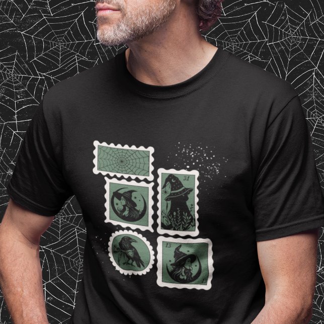 Camiseta Sellos con símbolos de Halloween (This item is for display purposes only to illustrate the design element.)