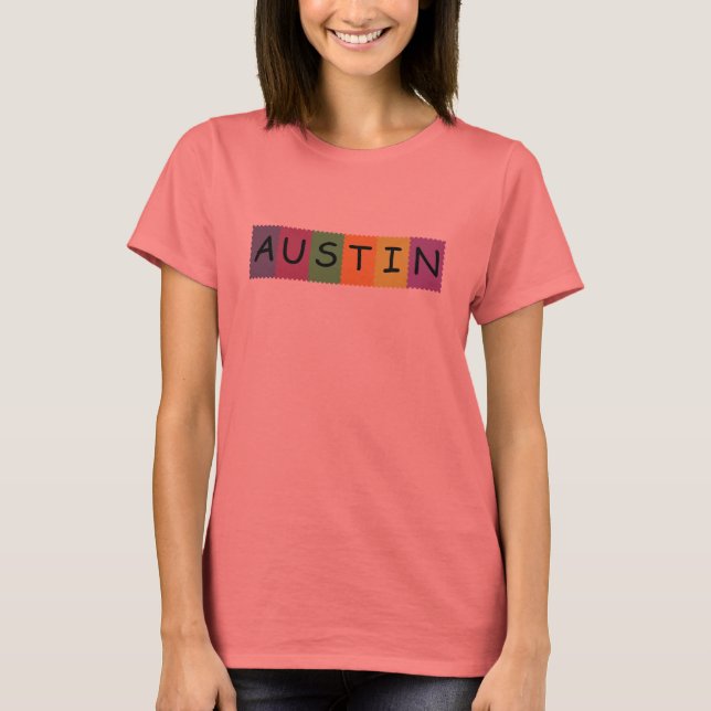 Camiseta Sellos de Austin (Anverso)