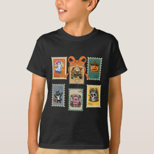 Camiseta Sellos de Halloween Hauned Silla de la casa de cal