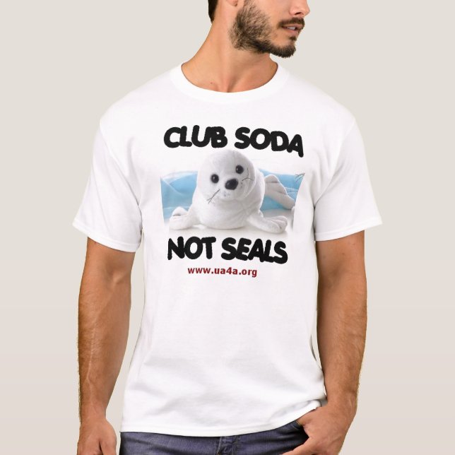 CAMISETA SELLOS DE LA SODA DE CLUB NO (Anverso)