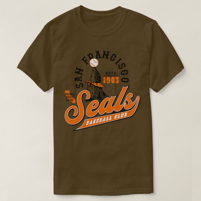 Camiseta Sellos de San Francisco 1 (Diseño del anverso)