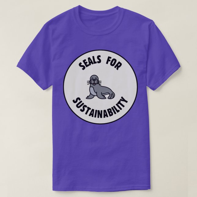 Camiseta Sellos De Sostenibilidad (Diseño del anverso)