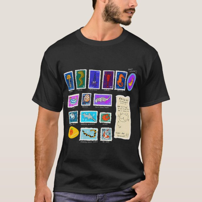 Camiseta Sellos Oceánicos (Anverso)