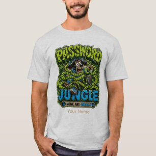 Camiseta Selva de Contraseñas Personalizada Divertida Ofici