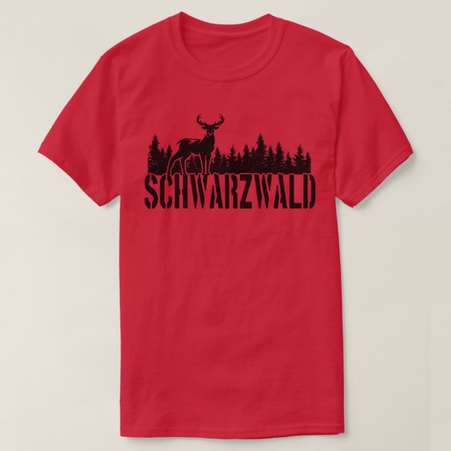Camiseta Selva de Deer de la Selva Negra (Diseño del anverso)