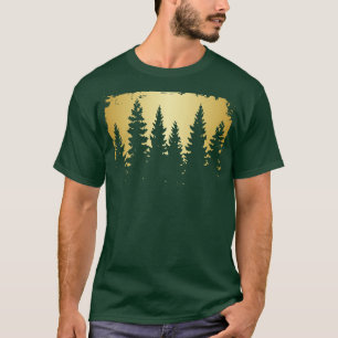 Camiseta Selva de oro de cosecha de vintage