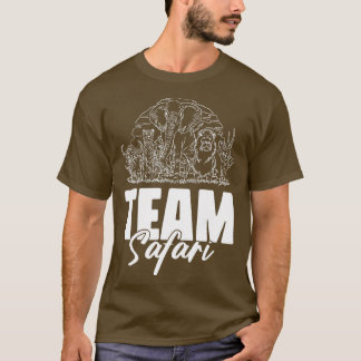 Camiseta Selva de vida salvaje Safari del equipo cita a Zoo