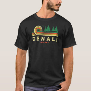 Camiseta Selva Evergreen Sunset Denali Forest Alaska Woods