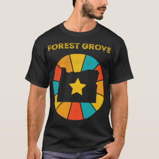 Camiseta Selva Forestal Oregon Vintage Molestias de recuerd