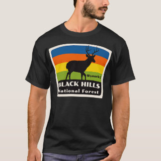 Camiseta Selva Nacional de Colinas Negras Wyoming Roaming D