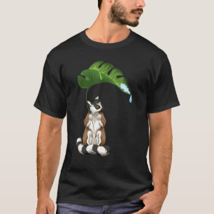 Camiseta Selva Sifakas Varianza Animal Madagascar Lemur