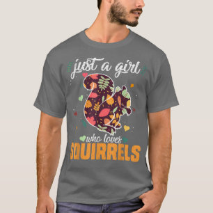 Camiseta Selva silvestre animal sólo un Chica que ama a las