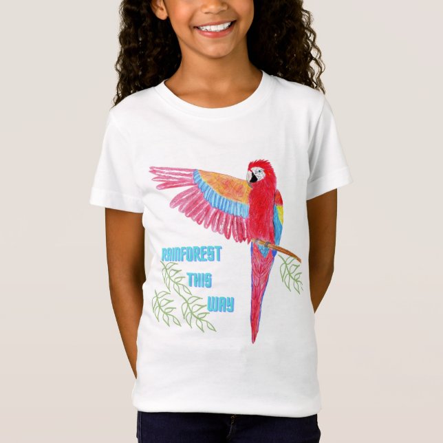 Camiseta Selva tropical de esta manera T-Shirt (Anverso)