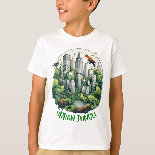 Camiseta Selva urbana 4 (Anverso)