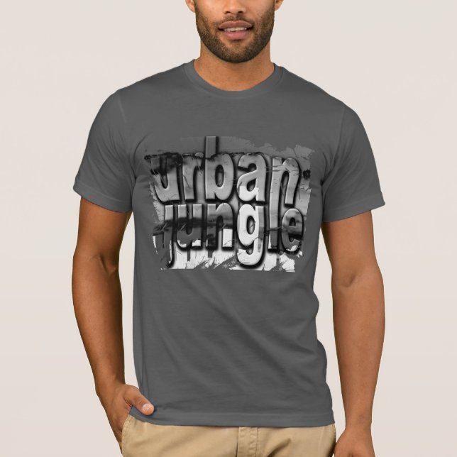 Camiseta Selva urbana genial estropeada de moda (Anverso)