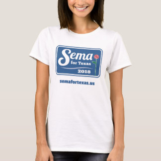 Camiseta Sema para Tejas 2018 - LOGOTIPO T