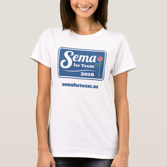 Camiseta Sema para Tejas 2018 - LOGOTIPO T (Anverso)