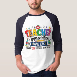 Camiseta Semana de Agradecimiento a los Maestros Hombres