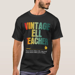 Camiseta Semana de Agradecimiento a Maestros de ELL Regreso