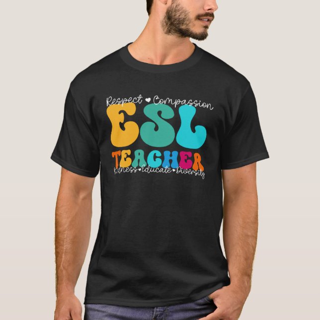 Camiseta Semana de Agradecimiento a Profesores de ESL Regre (Anverso)