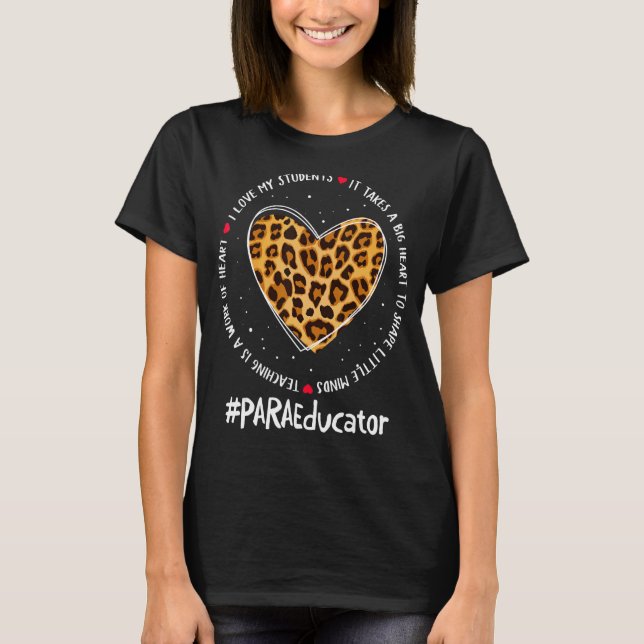 Camiseta Semana De Apreciación Administrativa De Paraeducad (Anverso)