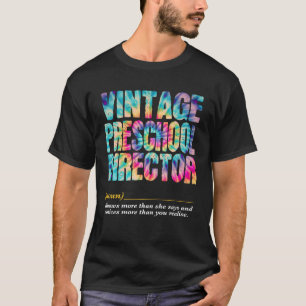 Camiseta Semana de Apreciación de Director de Preescolar de